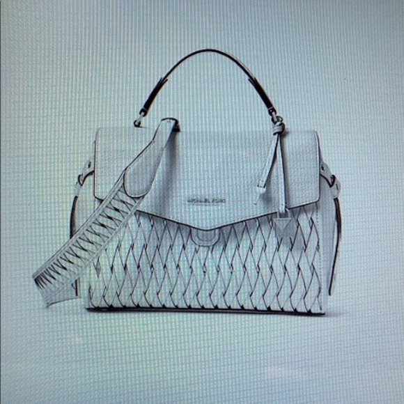 Michael Kors Woven Leather Shoulder Strap - Picture 5 of 6